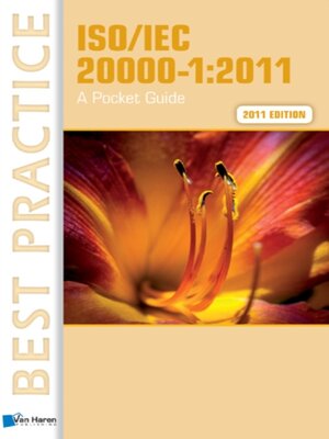 cover image of ISO/IEC 20000-1